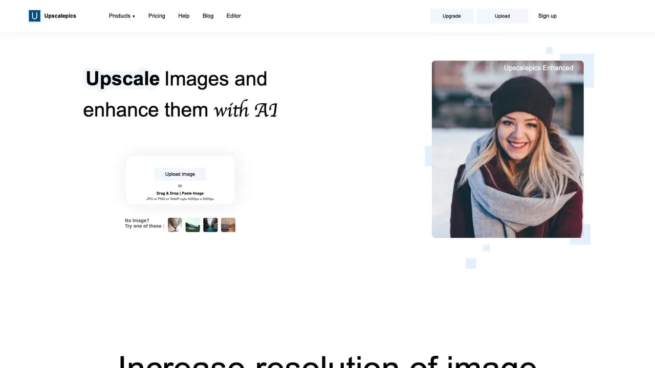upscalepics screenshot