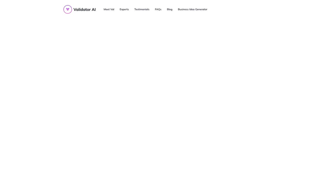 validator-ai screenshot