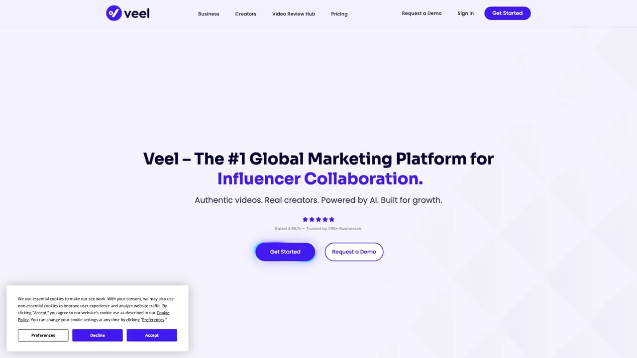 veel screenshot