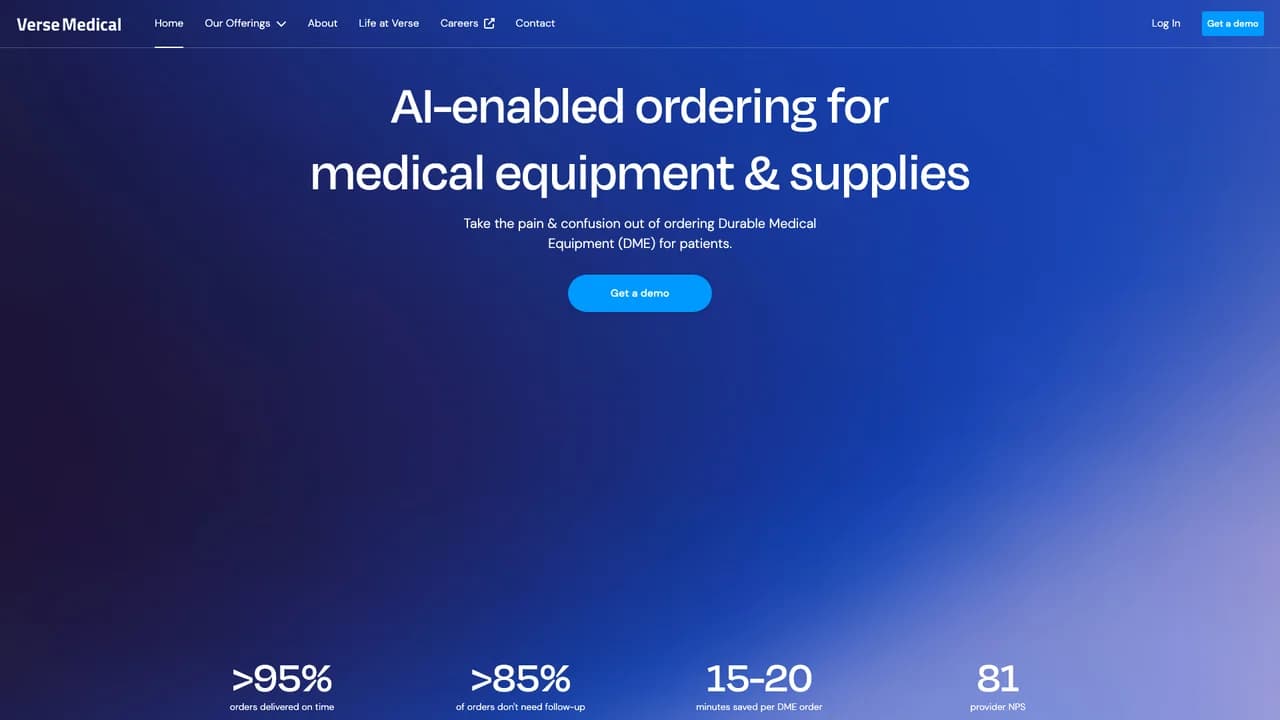 verse-medical screenshot