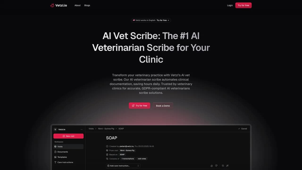 vetziio screenshot