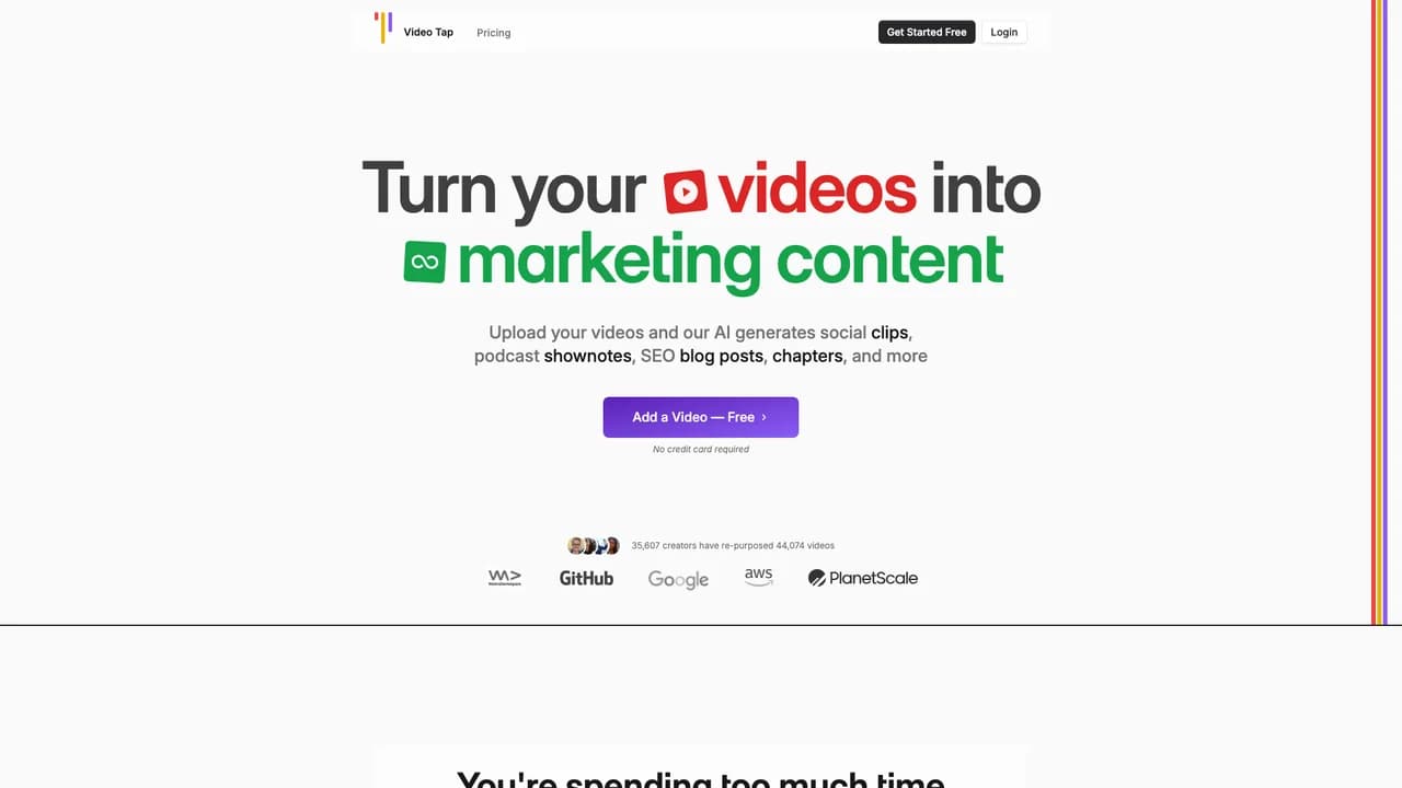 video-tap screenshot