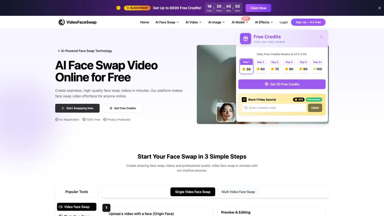 videofaceswapio screenshot