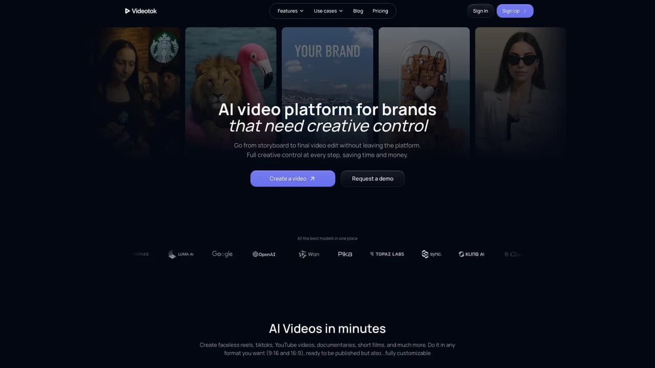 videotok screenshot