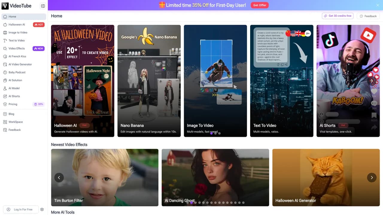 videotube screenshot