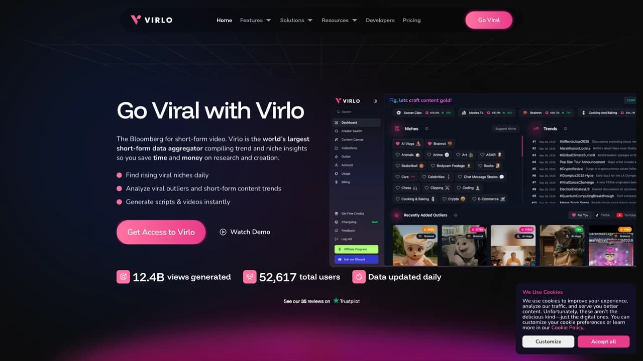 virlo screenshot