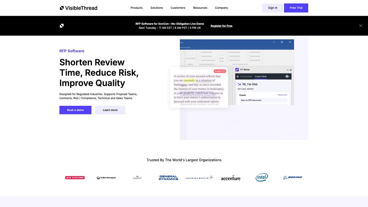 visiblethread screenshot