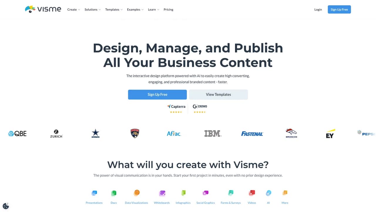 visme screenshot