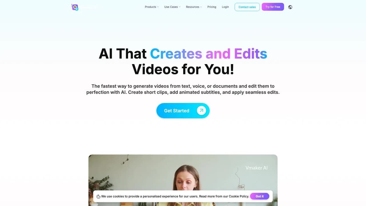 vmaker-ai screenshot