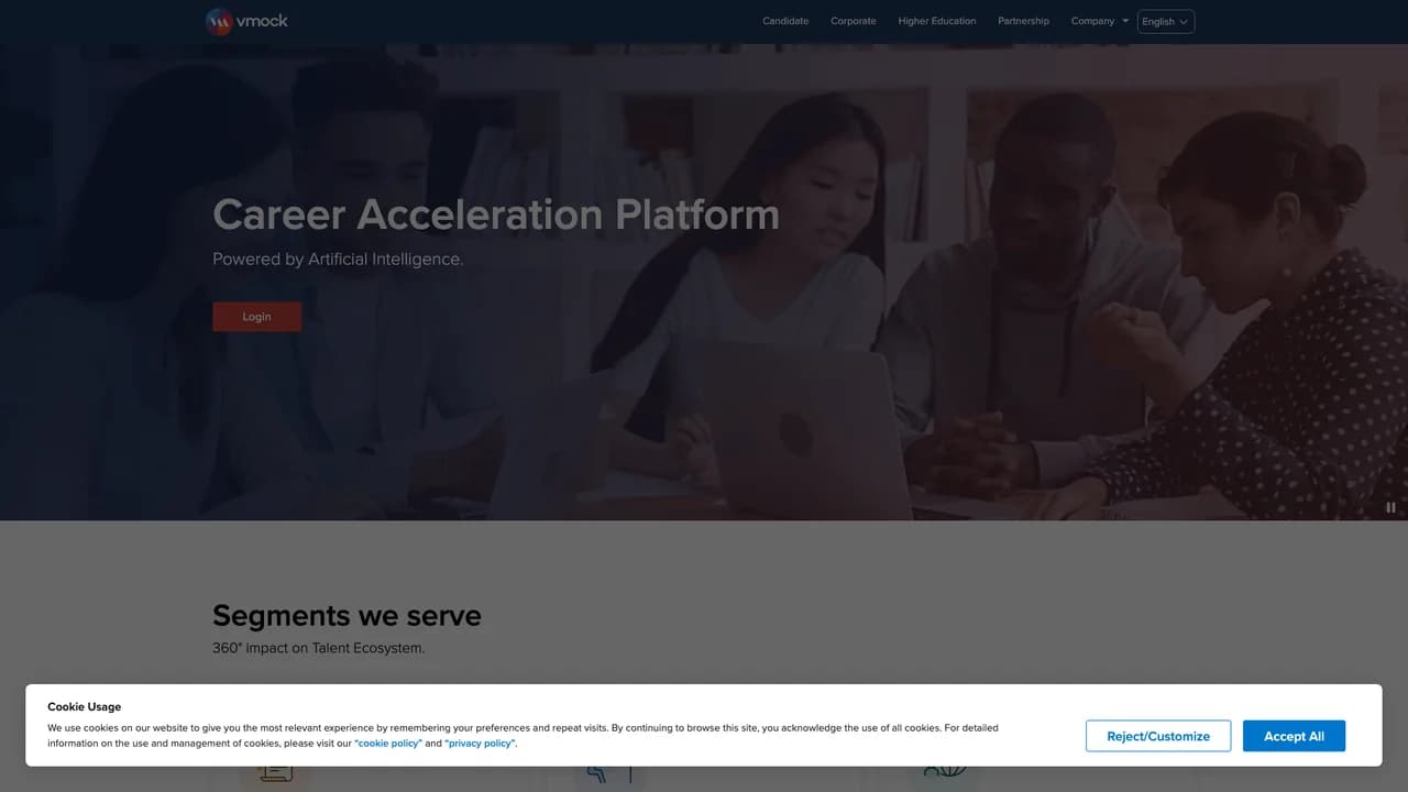 vmock screenshot