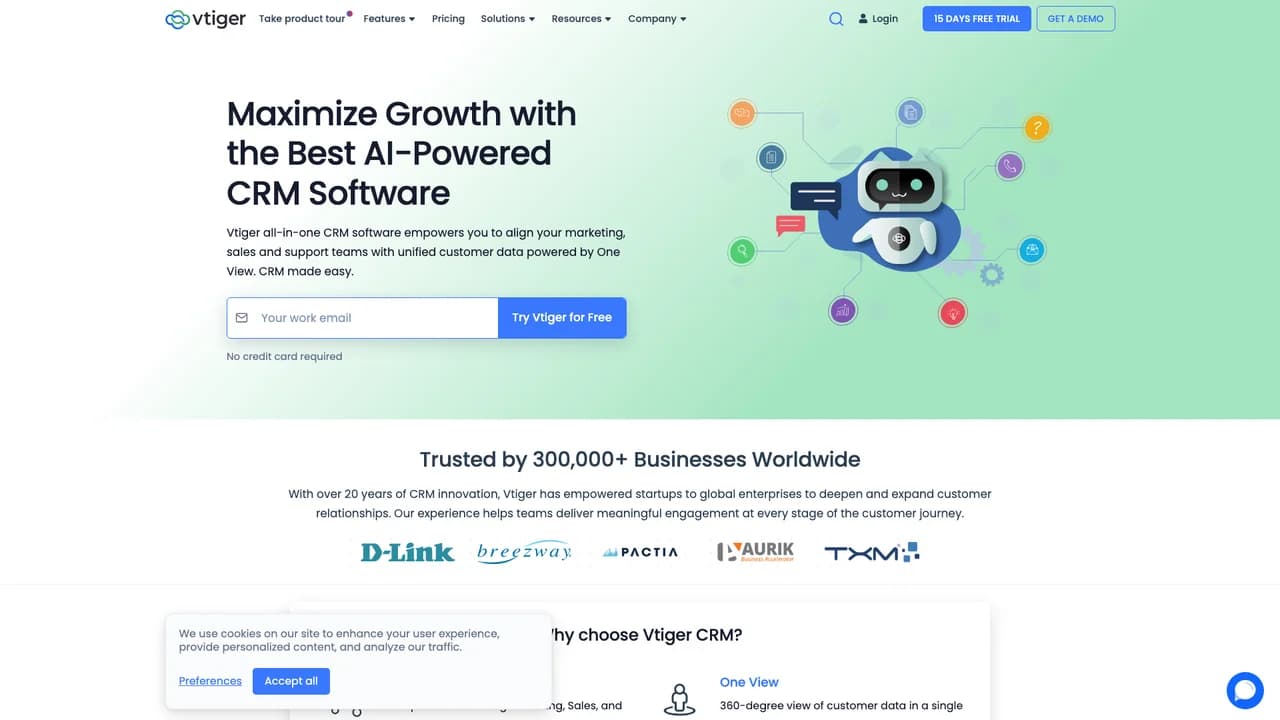 vtiger-crm screenshot