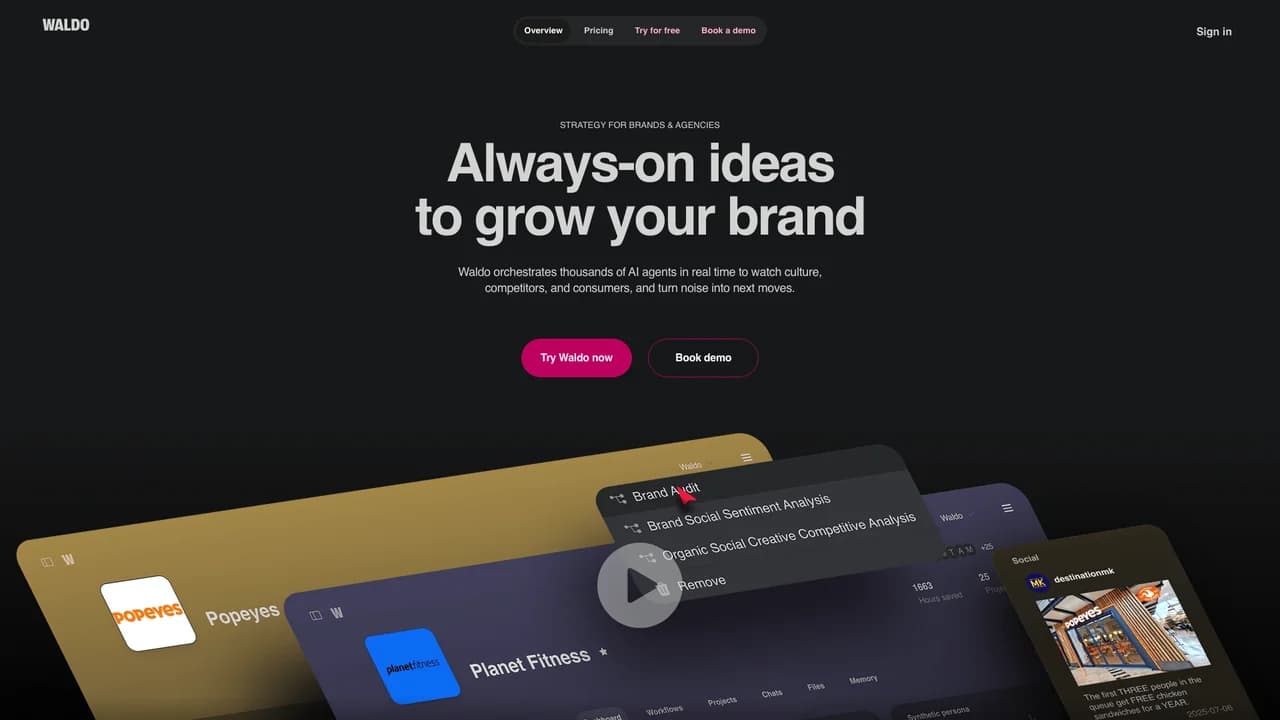 waldofyi screenshot