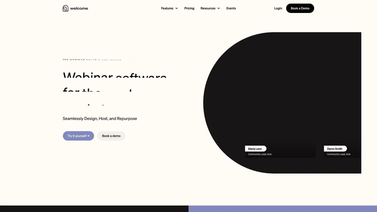 welcome screenshot