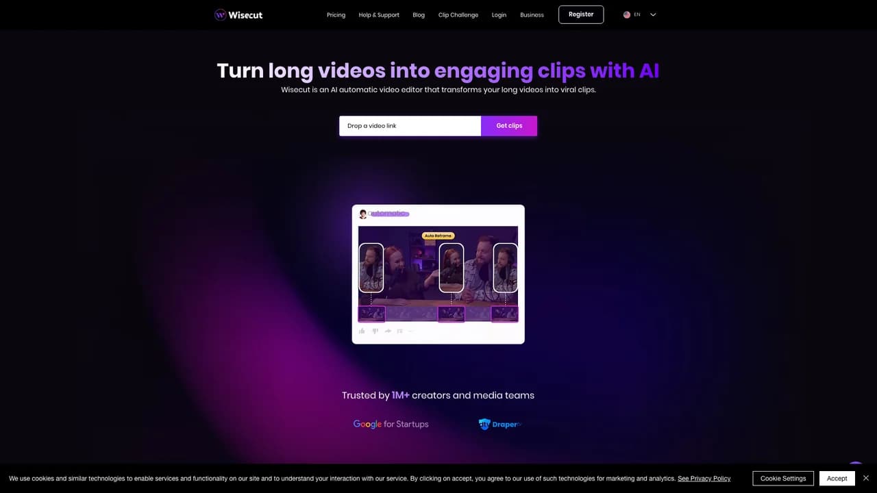 wisecut-ai screenshot