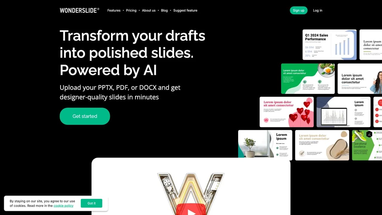 wonderslide screenshot