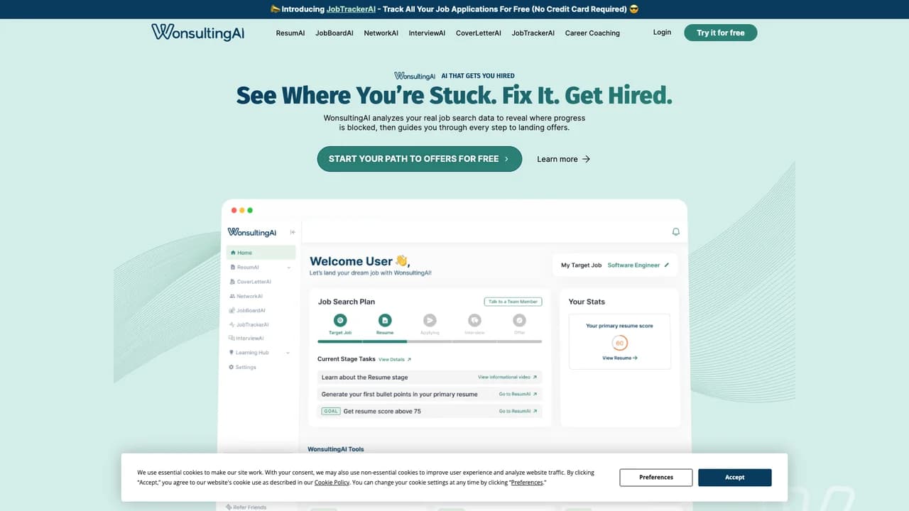 wonsultingai screenshot