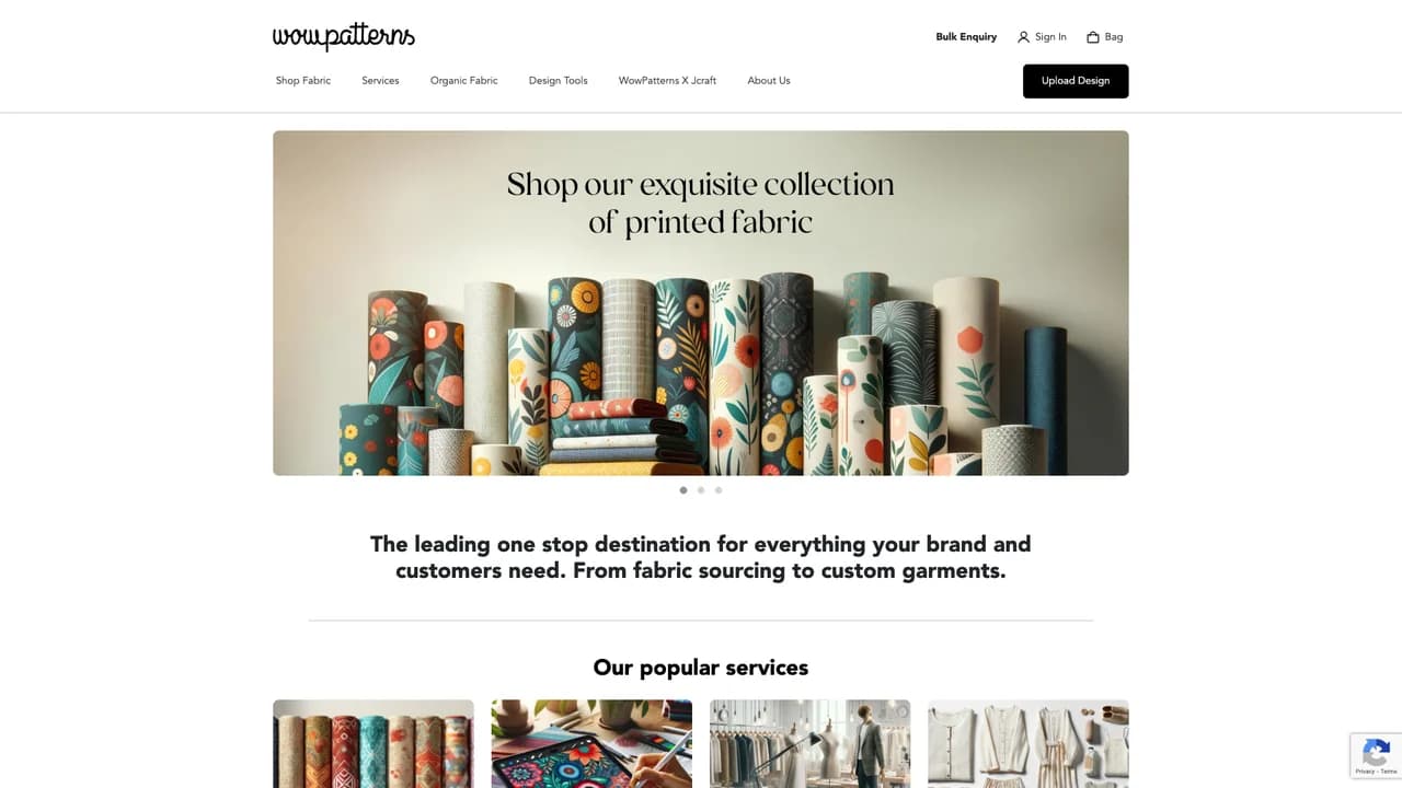 wowpatterns screenshot