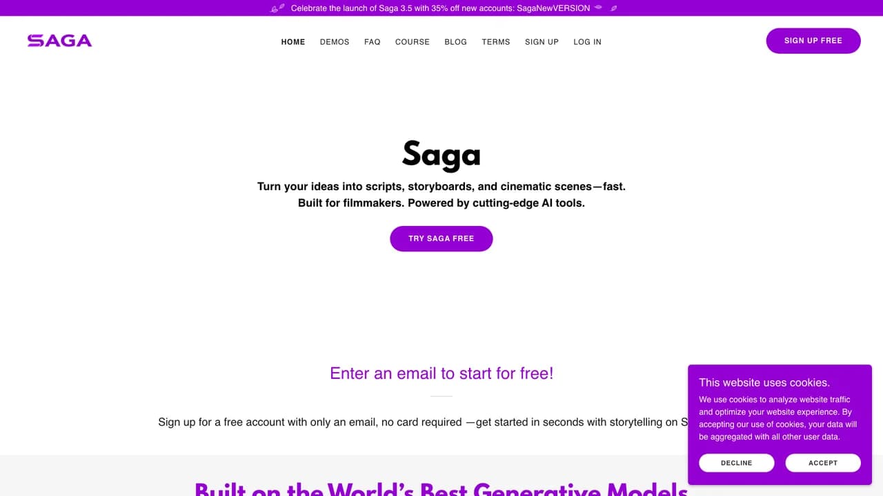 write-on-saga screenshot