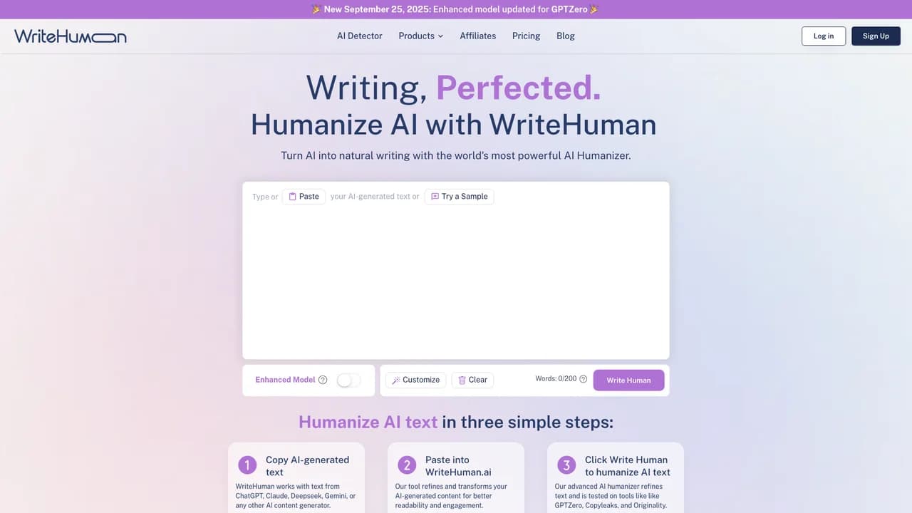 writehuman screenshot