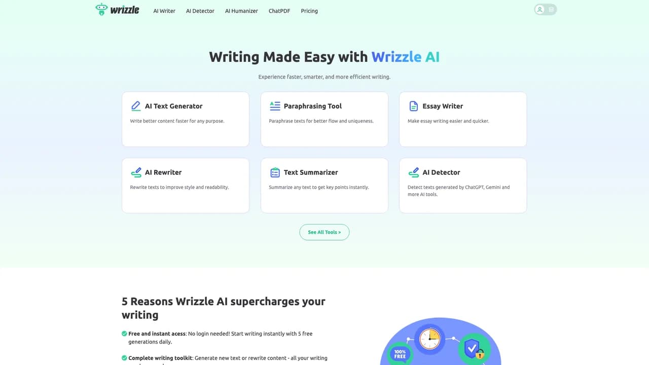wrizzle-ai screenshot