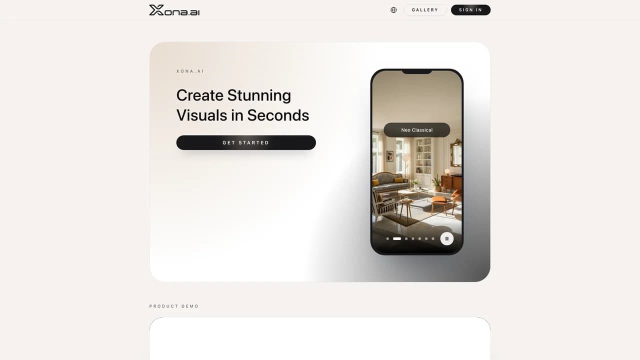 xonaai screenshot