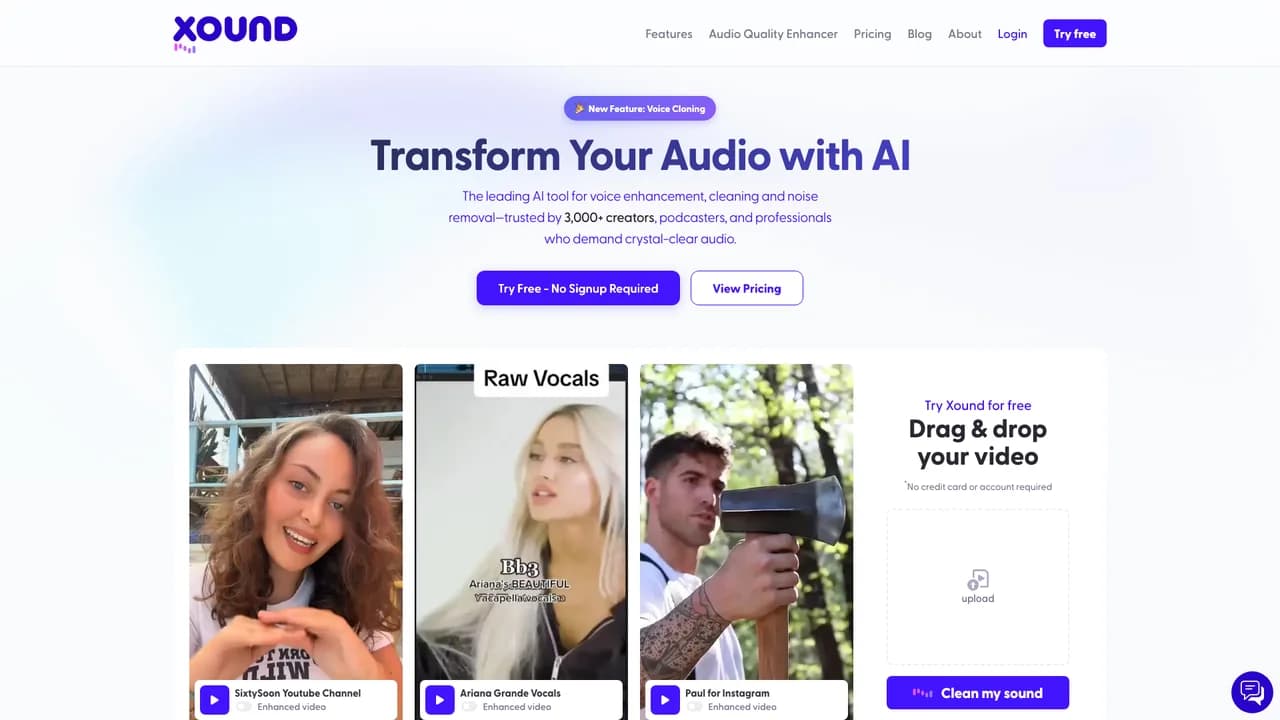 xoundio screenshot