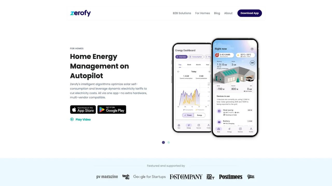 zerofy screenshot