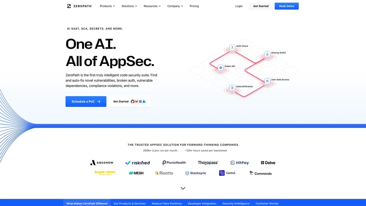 zeropath screenshot